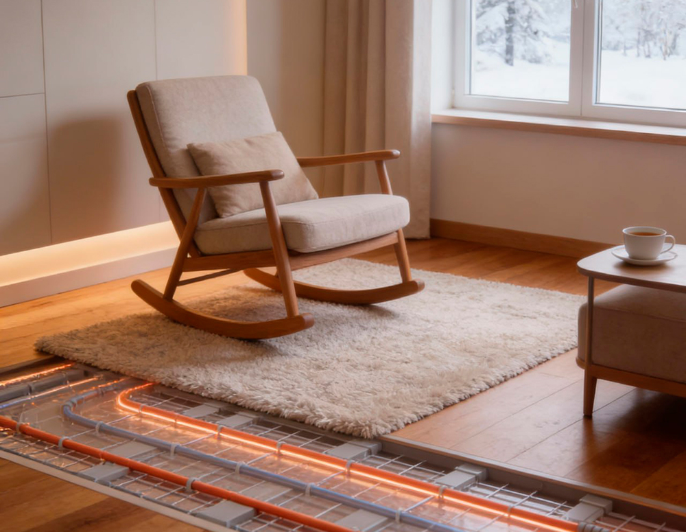 Как работает система теплых полов