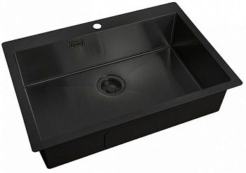 Мойка кухонная ZORG LIGHT ZL R 750510 GRAFIT