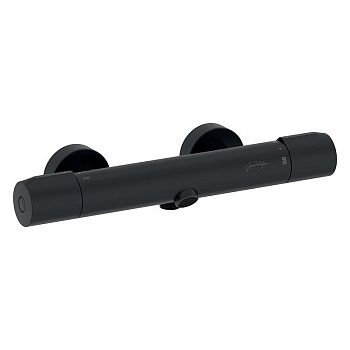 Смеситель для ванны и душа Jacob Delafon Metro, черный матовый, E24395-BL