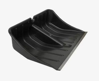 Лопата Техпром Зима №9 550x380d-32 снегоуборочная, c ал.планкой