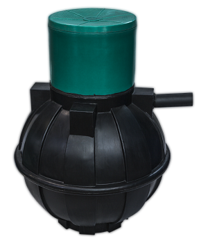 Бак пластиковый ШАР накопительный (d137х186) 1000 л.