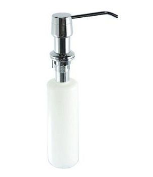 Дозатор для жидких моющих средств AC-22P, врезной, цинк-латунь, хром