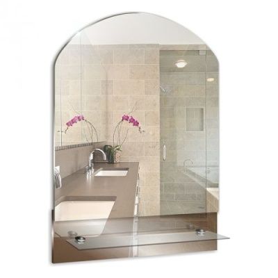 Зеркало для ванной MIXLINE "Амели" 390*565 с полкой