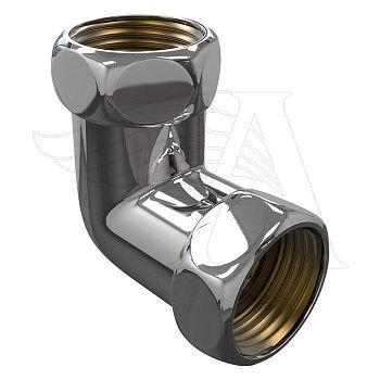 Соединение угловое 1*3/4 г/г (комплект 2 шт) (06245)