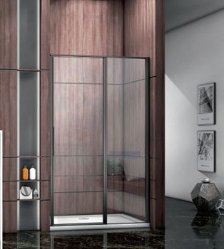 Душевая дверь в нишу COROZO PD3-12-B 1200*1950мм 6мм распашная универсальная