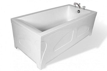 Ванна из литьевого мрамора Эстет Дельта (1700*750*460) без ножек