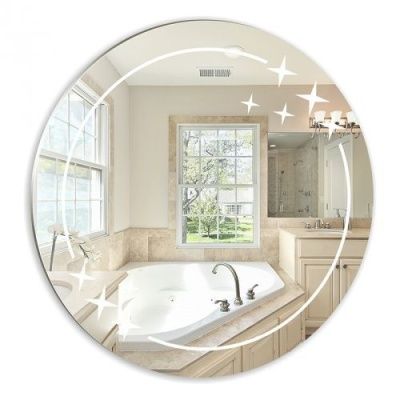 Зеркало для ванной MIXLINE "Звезда" круглое 580 мм (525446)