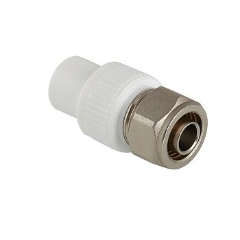 Фитинг ППР д/коллектора с переходом на PEX 20 х 16 (2,0) мм Valtec