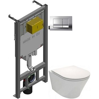 Инстал.+унитаз Jacob Delafon E21749RU-00 (E29025+E20858-CP+EDY102-00+E23280-00)