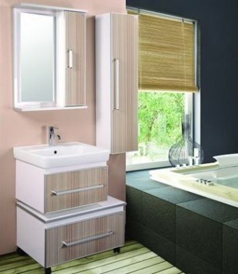 Пенал подвесной Onika Модена 30У, мокка, 300х220х1200