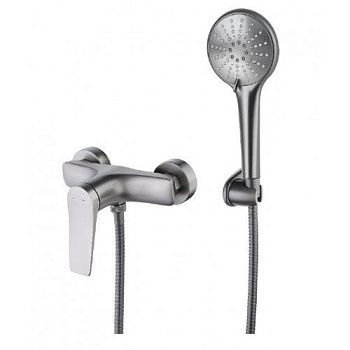 Смеситель для душа Lemark Bronx LM3703GM, графит