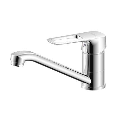 Смеситель для умыв Rossinka RS46-22 с поворотным изливом