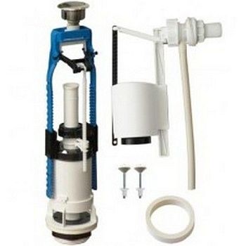 Арматура д/унитаза (АБ 68.54.14.3) 1кнопка бок подвод Псков