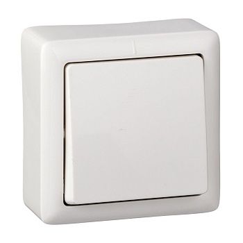 Выключатель 1-клавишный, накладной VA16-131I-B Хит, Schneider Electric