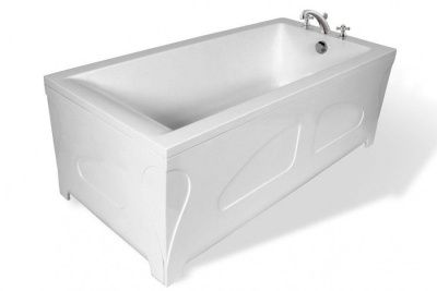 Ванна из литьевого мрамора Эстет Дельта (1600*700*460) без ножек
