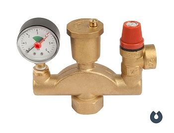 Группа безопасности котла Unipump 1''-1/2''