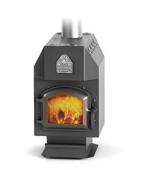 Котел твердотопливный воздухогрейный Термофор Студент с чуг. дверцей, уголь