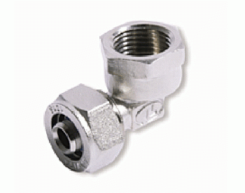 Уголок EF20*1/2 никель Lavita (15 шт/уп)