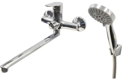 Смеситель для ванны Esko "Mumbai", излив 350 мм, c акс., арт. MI31