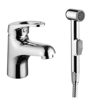 Смеситель для умывальника Lemark Omega LM3116C с гигиеническим душем