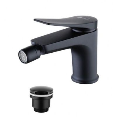 Смеситель для биде Lemark Bronx LM3708BL, черный