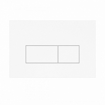 Клавиша смыва Teymi Helmi, двойной смыв, белый матовый T70018WM