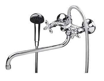 Смеситель для ванны AquaDV BRASS 201-02/03 латунь