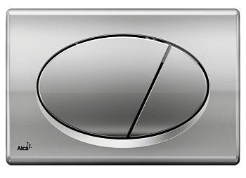 Клавиша смывная Alcaplast M71, хром-глянец