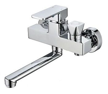 Смеситель для ванны SWES TETRO 1EHAL6, рычажный (0751)