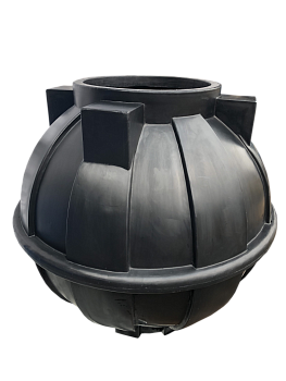 Бак пластиковый ШАР (d137х131) накопительный, 1000 л.