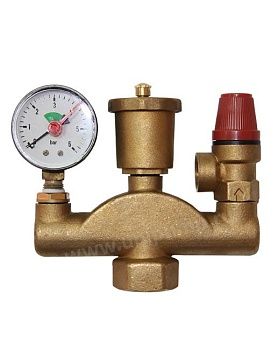 Группа безопасности котла Unipump 1''-3/4''