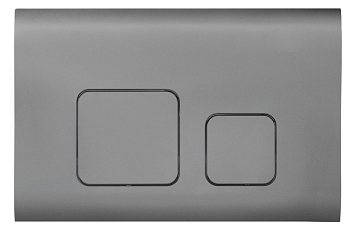 Клавиша смыва для системы инсталляции ZILI DO 097F пластик ОРУЖЕЙНАЯ СТАЛЬ