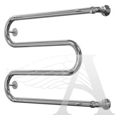 Полотенцесушитель водяной М-образный с полками (1") 50*40 (07669)