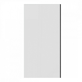 Шторка на ванну Teymi Timo 70х140, профиль- черный матовый T00274