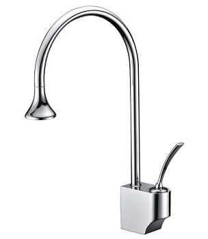 Смеситель д/кухни Lemark LM6005C Соул, хром