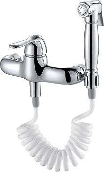 Смеситель D&K с гигиеническим душем, хром DA1344501