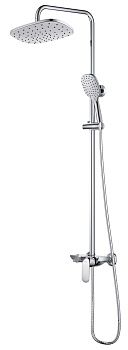 Душевой гарнитур со смесителем D&K Venice.Gondola DA1023701B14, хром