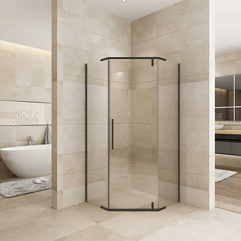 Душевое ограждение ZILI DO BLACK КРОНОС ZS-LS27631 900х900х2000, б.поддона