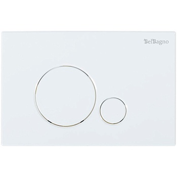 Клавиша смывная BelBagno Sfera BB014-SR-BIANCO, белый