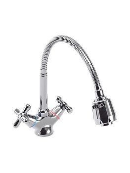 Смеситель для кухни SWES EXTRA 2XKEN1, буксовый (0352)