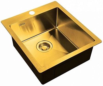 Мойка кухонная ZORG LIGHT ZL R 450510 BRONZE