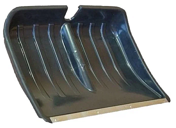 Лопата Техпром Зима №4 350x350 D-30 снегоуборочная, c оцинк..планкой