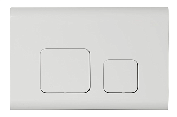 Клавиша смыва для системы инсталляции ZILI DO 097F пластик БЕЛЫЙ