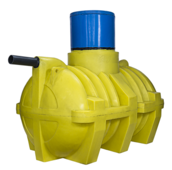 Бак пластиковый ЖУК (238х153х207) накопительный, горизонтальный, 2500 л.