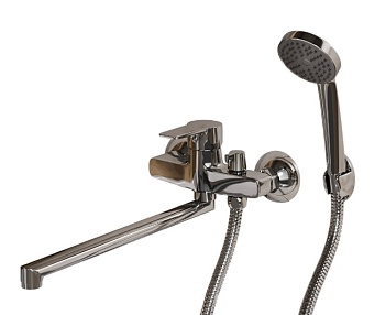 Смеситель для ванны ESKO "Budva" арт. BDV31A,с аксессуарами, хром