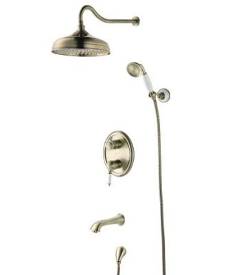 Смеситель д/ванны Lemark LM4822B Вилла, бронза