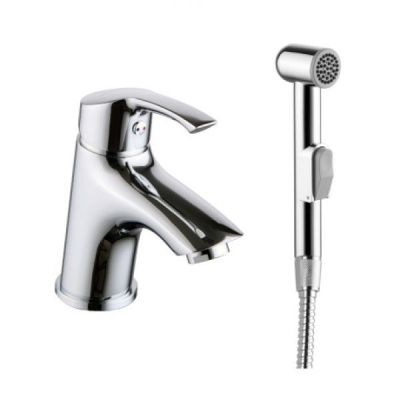 Смеситель для раковины Lemark Plus Strike LM1116C с гигиеническим душем