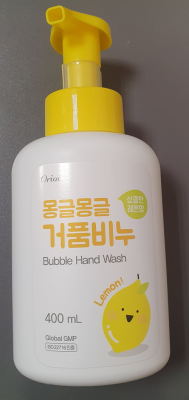 Мыло-пенка Oriox, Лимон, 400 мл.