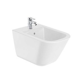 Биде подвесное Roca Gap со скрытыми креплениями /54х35/(белый)