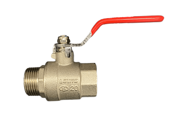 Кран шаровый 3.4 рычаг в.н Lavita